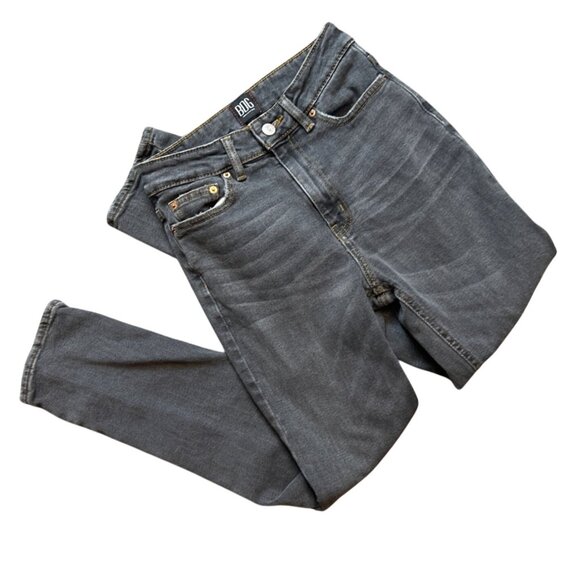 BDG UO Girlfriend High Waist Jeans in Washed Black Size 26 - Picture 4 of 6